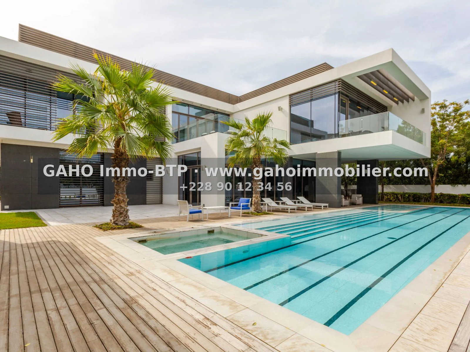 Villa moderne avec piscine à Baguida