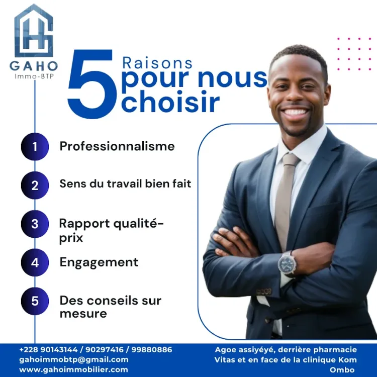 Réalisation GAHO Immo-BTP